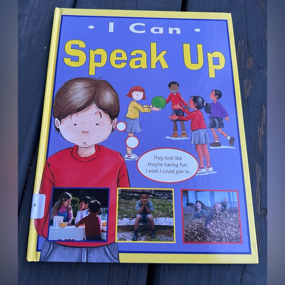 I can speak up